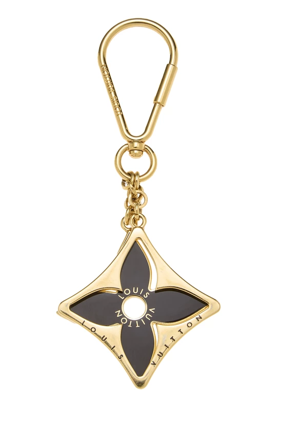 Gold Puzzle Bag Charm, , large image number 0