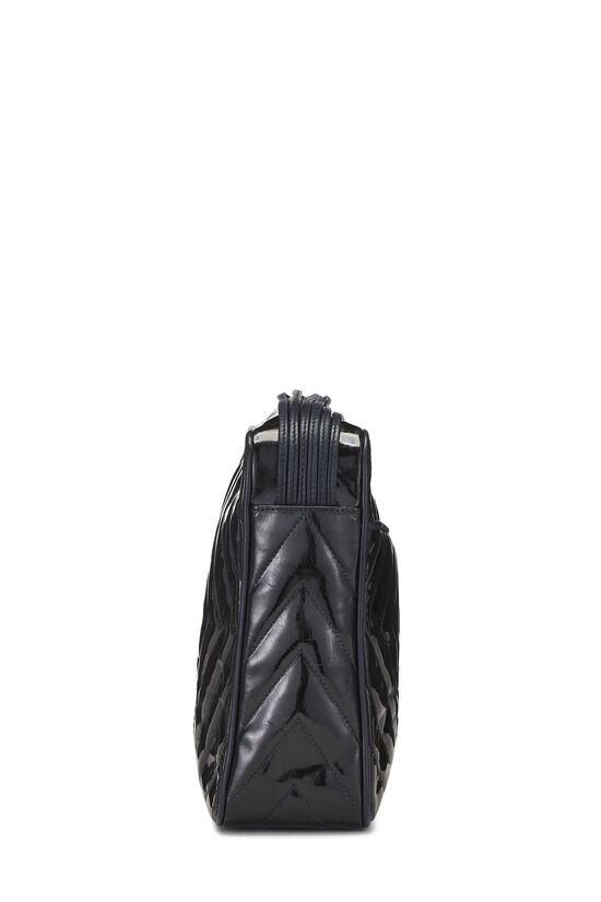 Black Diamond Patent Leather Shoulder Bag, , large image number 4