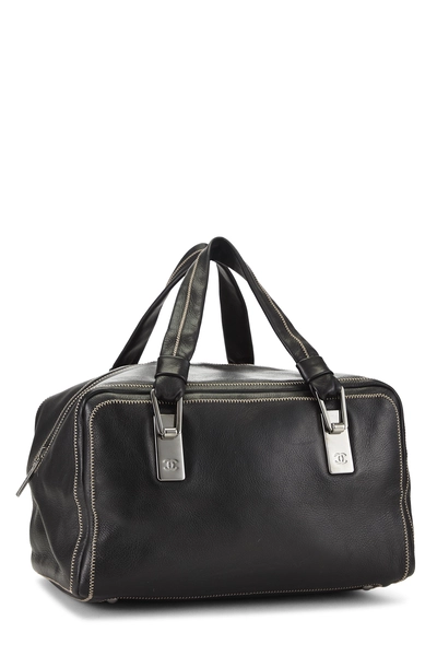 Chanel Black Lambskin Bowler — photo 2