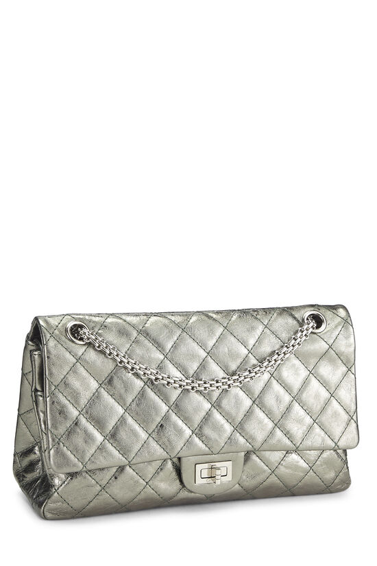 Chanel So Black Quilted Calfskin 2.55 Large Reissue 226 Double Flap  Ruthenium Hardware, 2019 Available For Immediate Sale At Sotheby's
