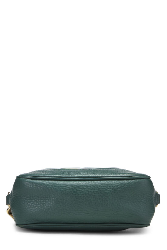 Green Grained Leather Soho Disco Bag, , large image number 5