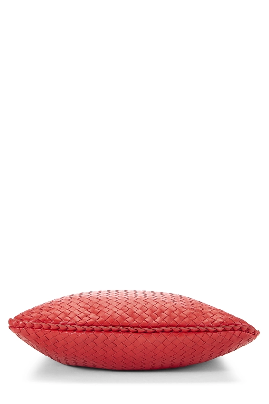 Red Intrecciato Veneta Hobo Medium, , large image number 4