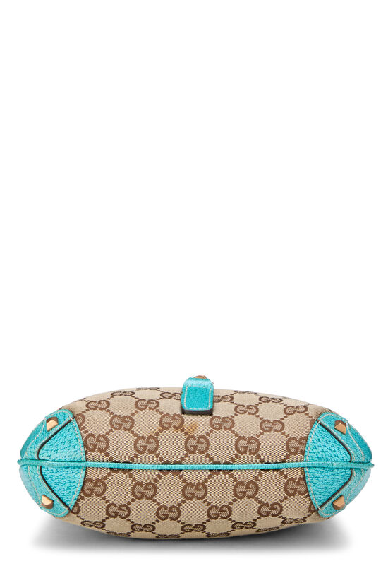 Blue Original GG Canvas Bardot Bag Small, , large image number 4