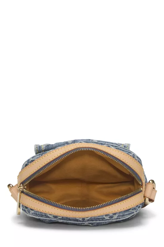 Blue Monogram Denim Camera Bag, , large image number 5