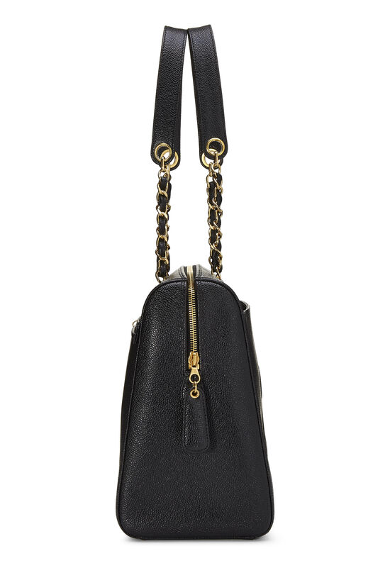 Black Caviar Zip Tote Small, , large image number 2