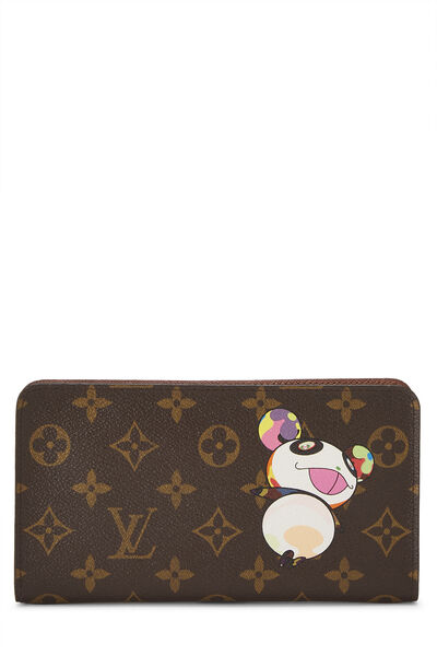 Takashi Murakami x Louis Vuitton Monogram Canvas Panda Port Monnaie Zippy