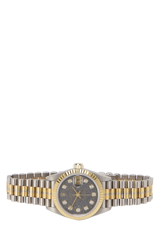 18K Yellow Gold & Diamond Jurassic Tridor Datejust 69179 26mm, , large image number 2