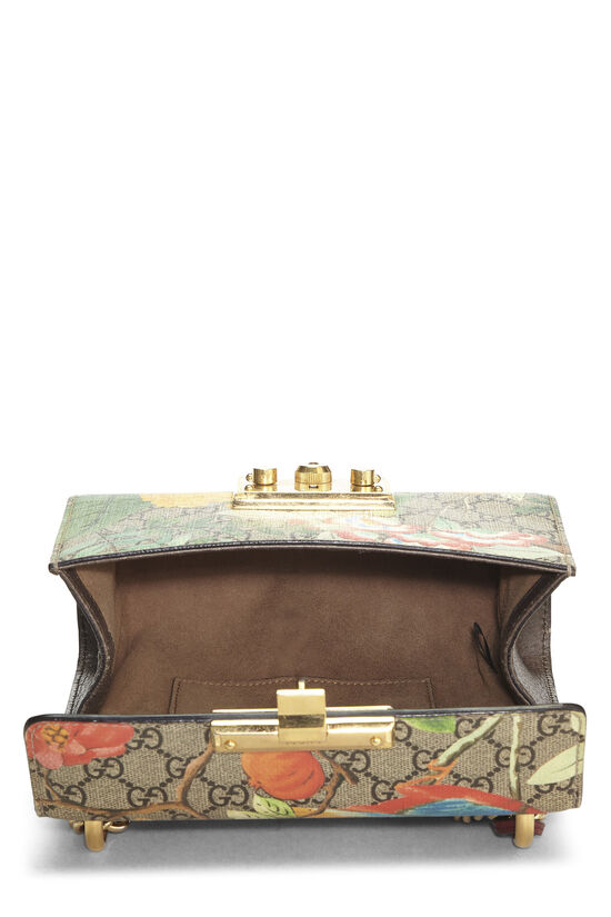 Multicolor GG Supreme Tian Canvas Padlock Shoulder Bag Small, , large image number 5