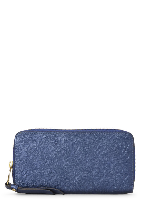Blue Monogram Empreinte Zippy Wallet, , large image number 0