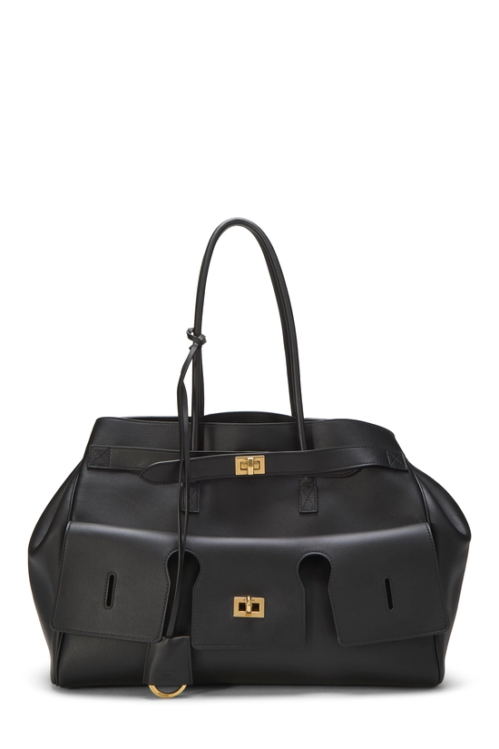 Black Calfskin Bel Air Carryall, , large image number 0
