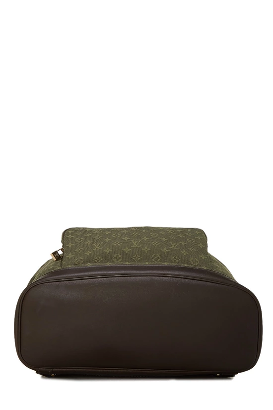 Green Monogram Mini Lin Montsouris GM, , large image number 4