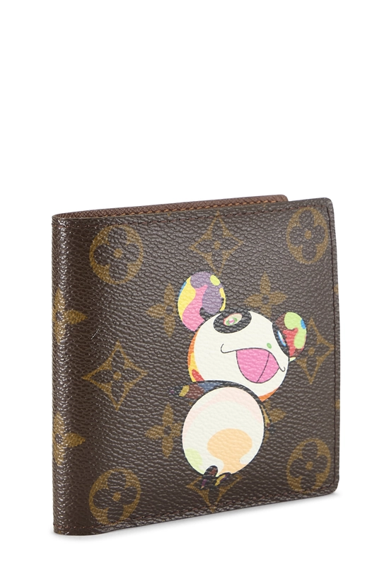 Takashi Murakami x Louis Vuitton Monogram Canvas Panda Marco Wallet, , large image number 1