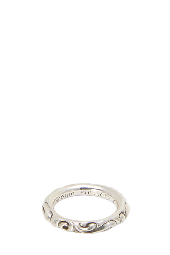 Sterling Silver Scroll Ring, , large image number 1