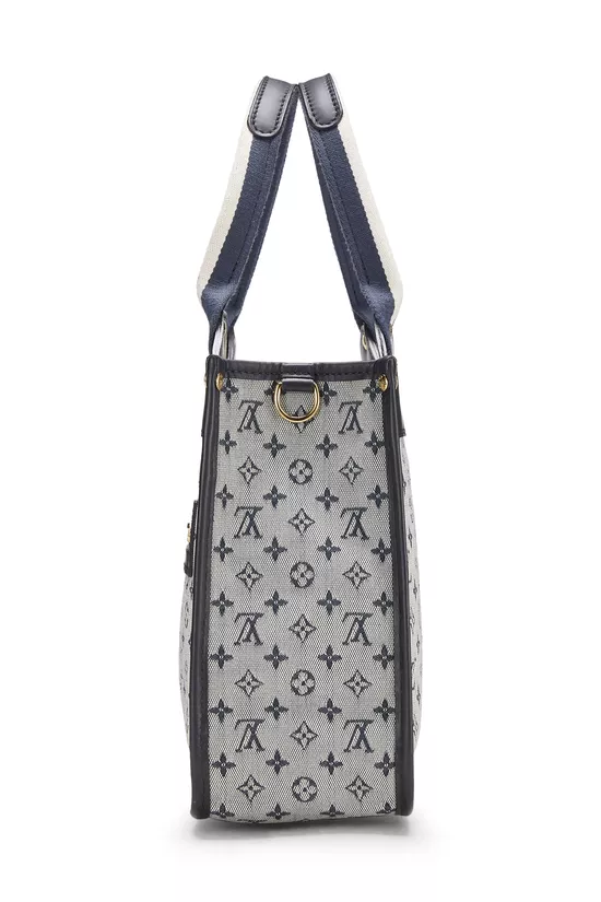 Navy Monogram Mini Lin Kathleen, , large image number 2