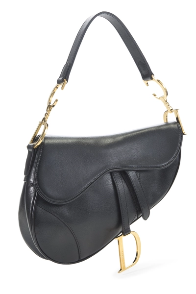 Christian Dior Black Leather Saddle Bag — photo 2