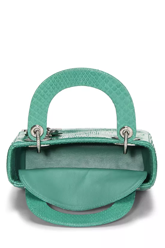 Green Python Lady Dior Mini, , large image number 5