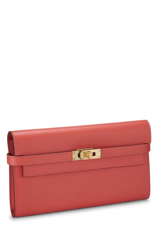 Rose Jaipur Epsom Kelly Wallet, , large image number 1