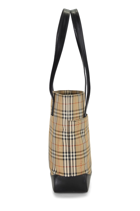 Black Haymarket Check Pocket Shoulder Bag, , large image number 2