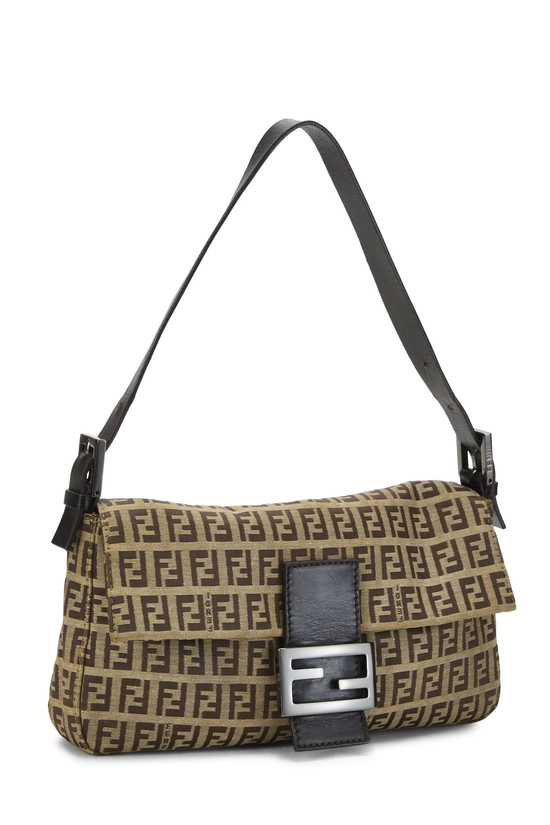 Brown Zucchino Canvas Baguette, , large image number 1