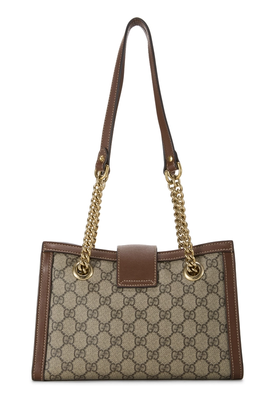 Brown GG Supreme Padlock Tote Small, , large image number 3