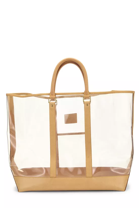 Isaac Mizrahi x Louis Vuitton Clear Vinyl Sac Weekender, , large image number 3