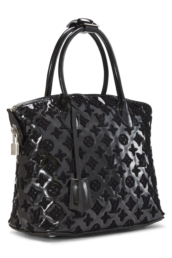 Louis Vuitton Black Monogram Patent Leather Fascination Lockit louis-vuitton-black-monogram-patent-leather-fascination-lockit
