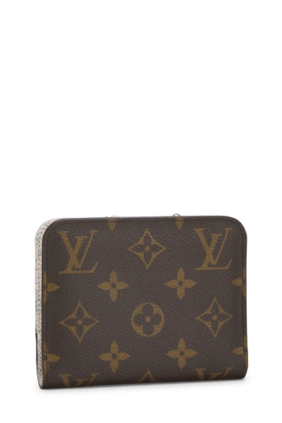 Pink Monogram Canvas Insolite Coin Purse, , large