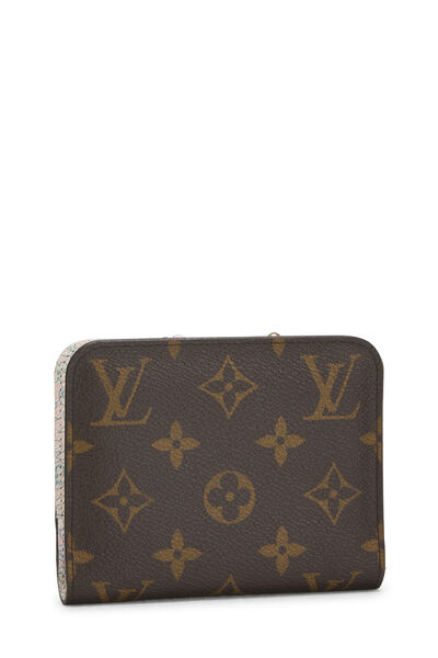 Pink Monogram Canvas Insolite Coin Purse, , large