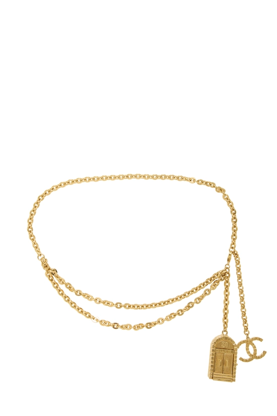 Gold Rue Cambon 31 Chain Belt 2, , large image number 0