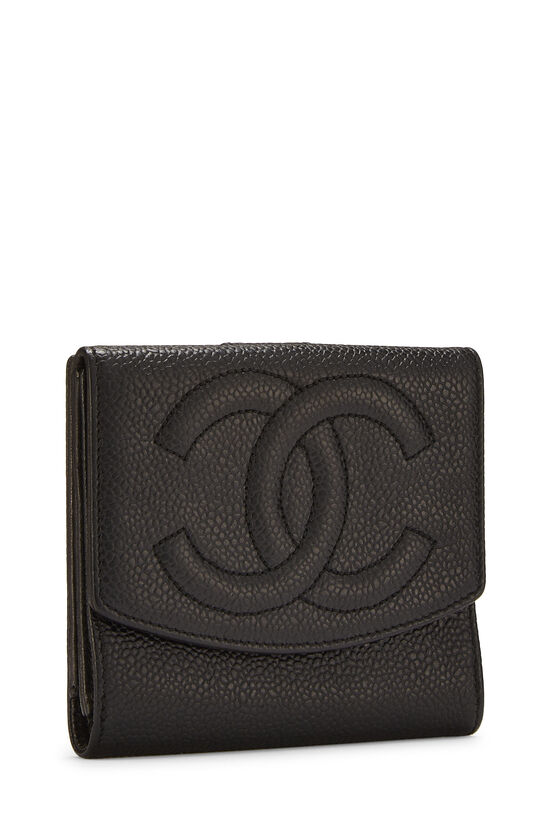 Black Caviar Timeless 'CC' Compact Wallet, , large image number 1