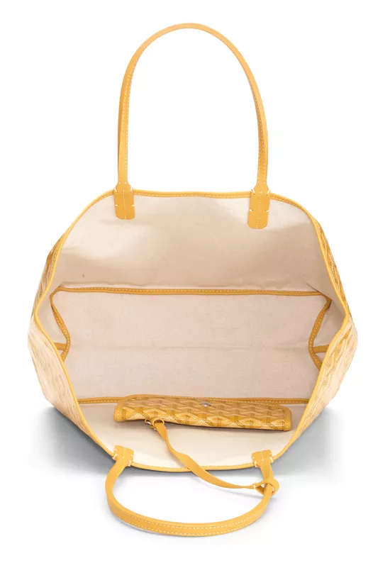 Yellow Goyardine Canvas Saint-Louis PM, , large image number 5