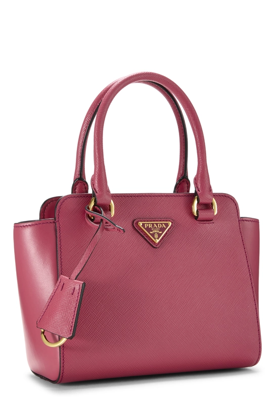 Pink Saffiano Convertible Handbag Mini, , large image number 1