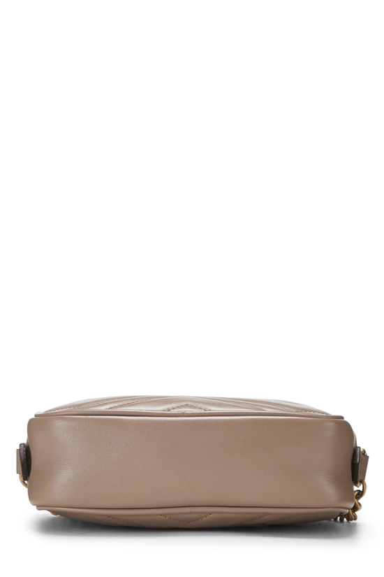 Beige Leather GG Marmont Crossbody Small, , large image number 4