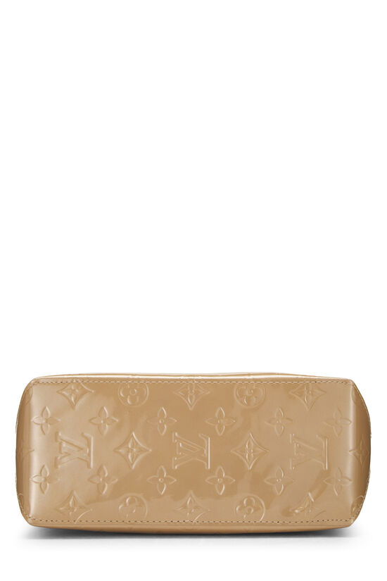 Beige Monogram Vernis Reade PM, , large image number 4