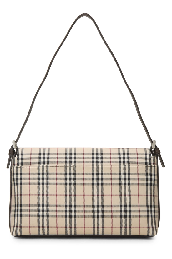 Brown House Check Jacquard Handbag Small, , large image number 3