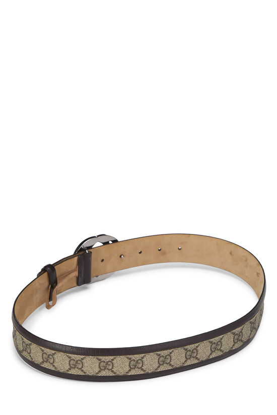 Brown GG Supreme Interlocking Belt 80, , large image number 2