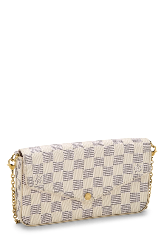 Damier Azur Pochette Felicie, , large image number 1