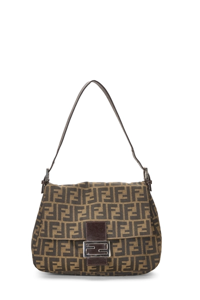 Fendi Brown Zucca Canvas Mama