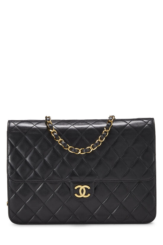 CHANEL, Bags, Auth Chanel Python Metallic Bronze Medium Flap