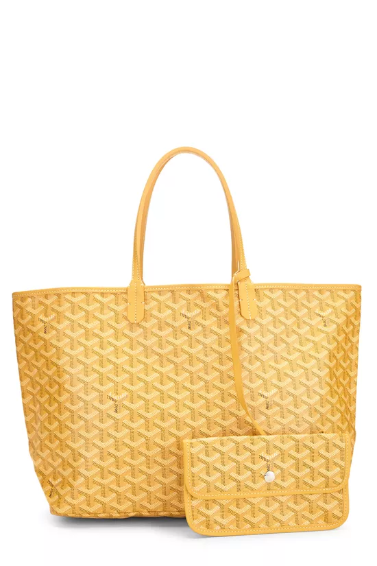 Yellow Goyardine Canvas Saint-Louis PM, , large image number 3