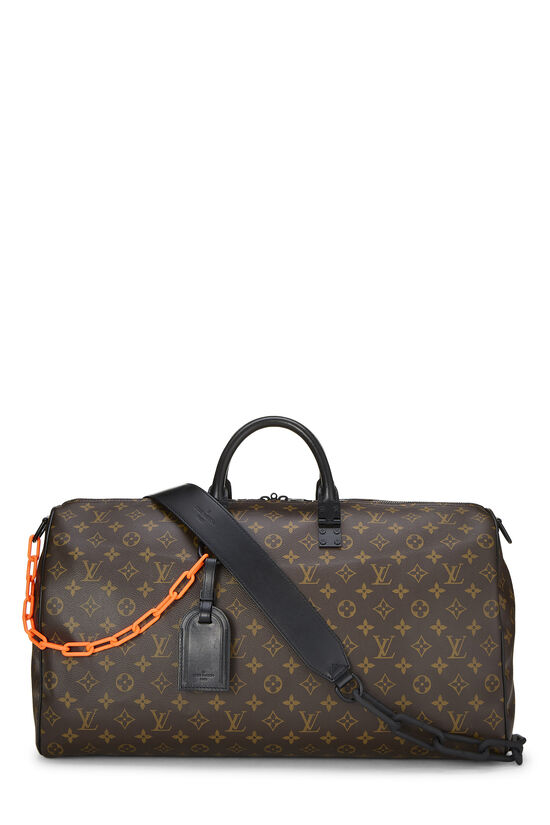 Monogram Canvas Solar Ray Keepall Bandouliere 50, , large image number 0