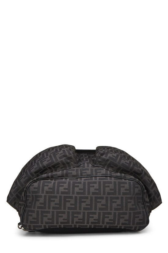 Black Zucca Double Pocket Backpack, , large image number 4