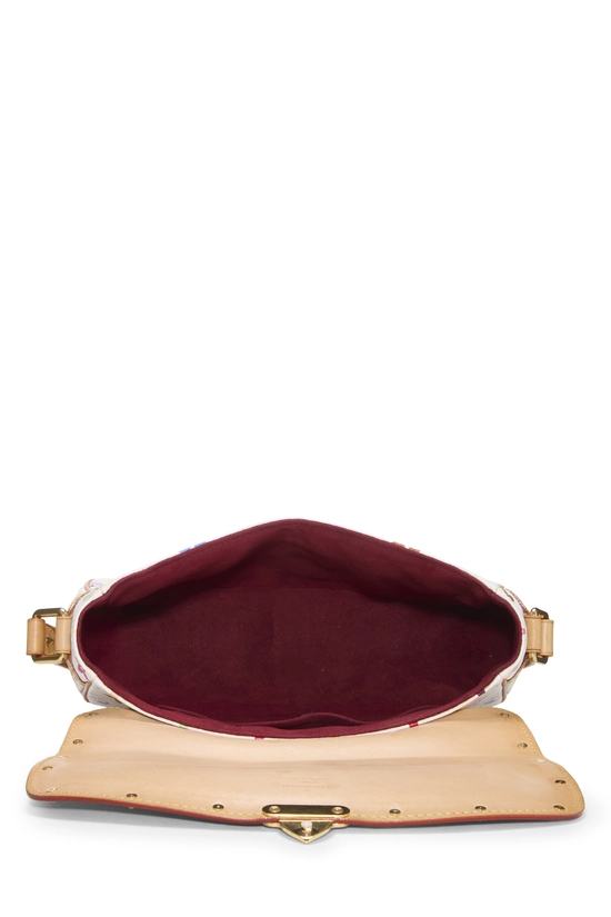 Takashi Murakami x Louis Vuitton White Monogram Multicolore Sologne, , large image number 5