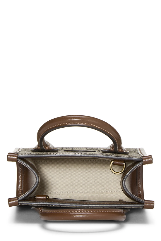 Brown GG Supreme Canvas Interlocking G Tote Mini, , large image number 5