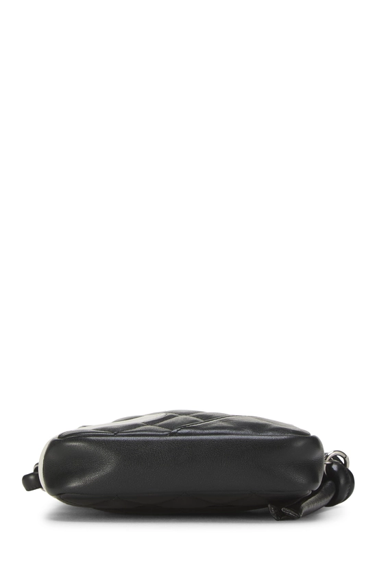 Black Quilted Calfskin Cambon Shoulder Bag Mini, , large image number 4