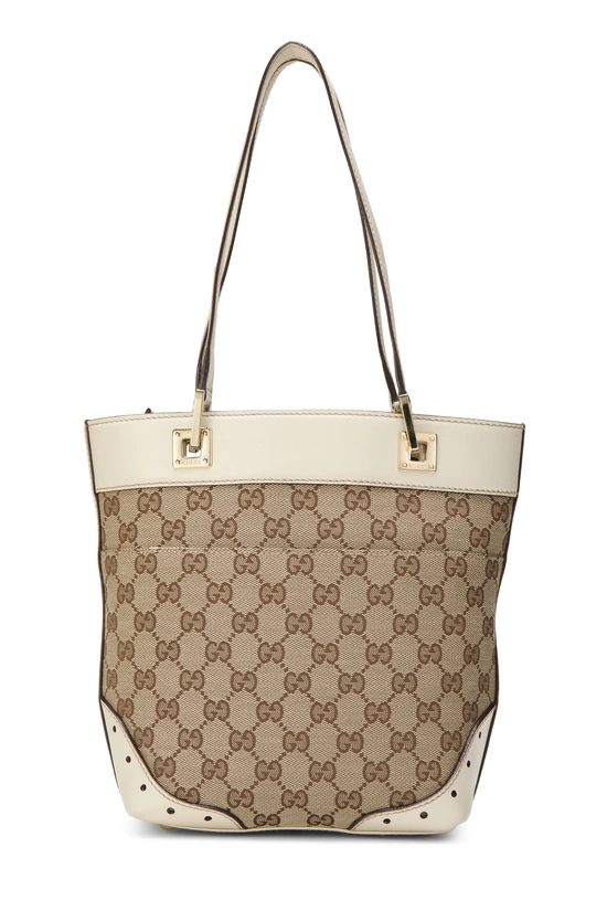 Original GG Canvas Punch Vertical Tote, , large image number 3