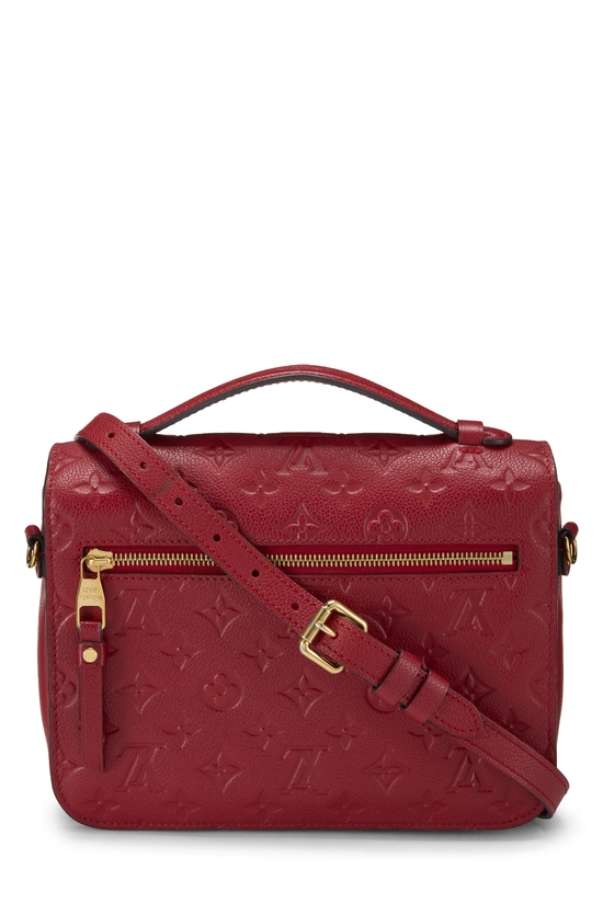 Red Monogram Empreinte Pochette Metis, , large image number 3