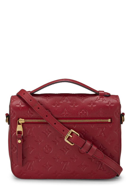 Red Monogram Empreinte Pochette Metis, , large image number 3