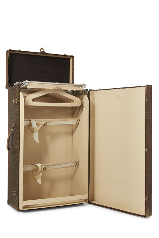 Louis Vuitton wardrobe trunk , LVMH wardrobe trunk, LV trunk, LVMH wardrobe