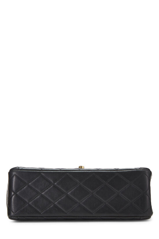 Black Quilted Lambskin Paris Limited Double Flap Small, , large image number 5